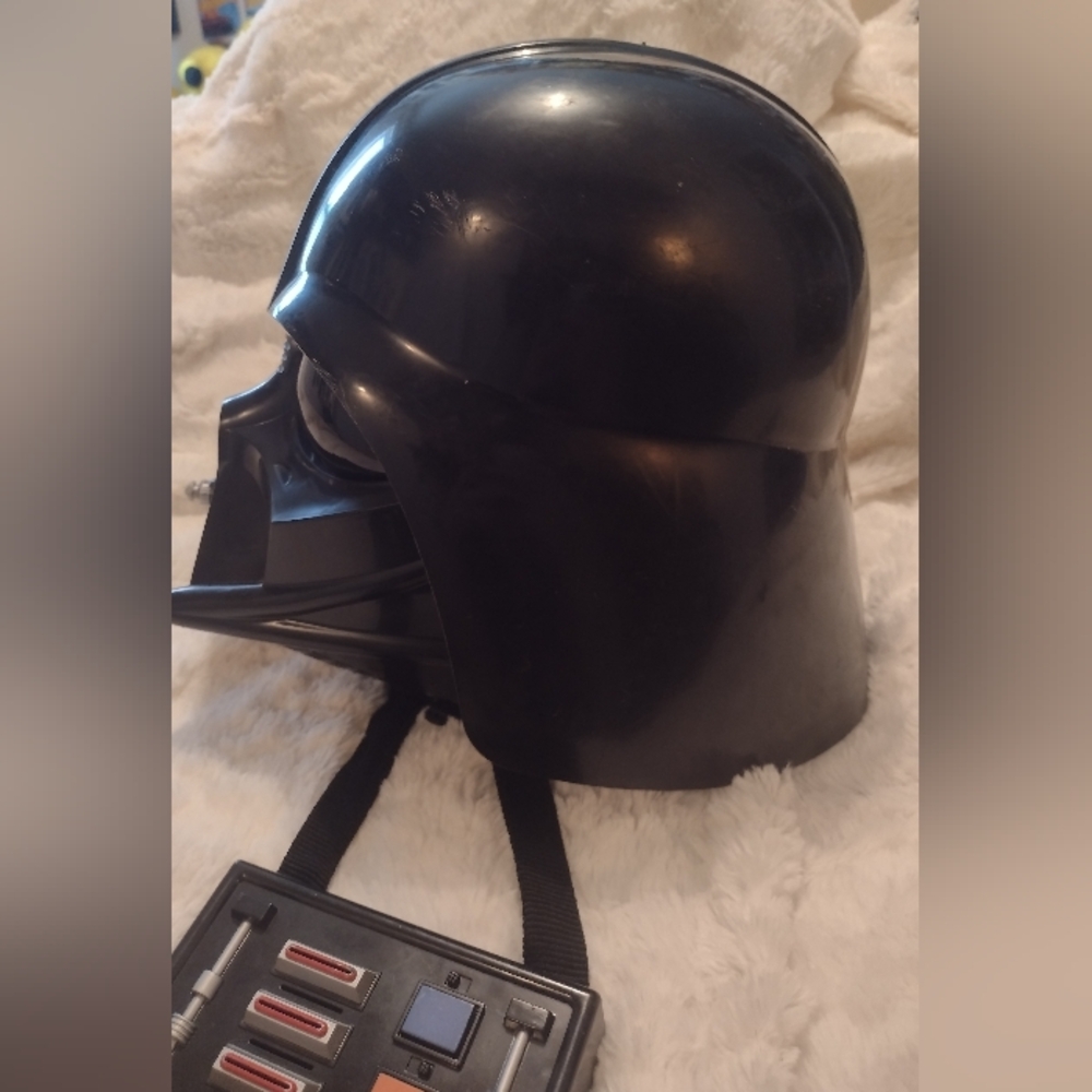 Star Wars Darth Vader Voice Changer Adult Mask Hasbro 2004  Tested Working - Picture 6 of 12